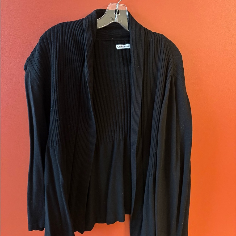 Croft & Barrow Black Cardigan